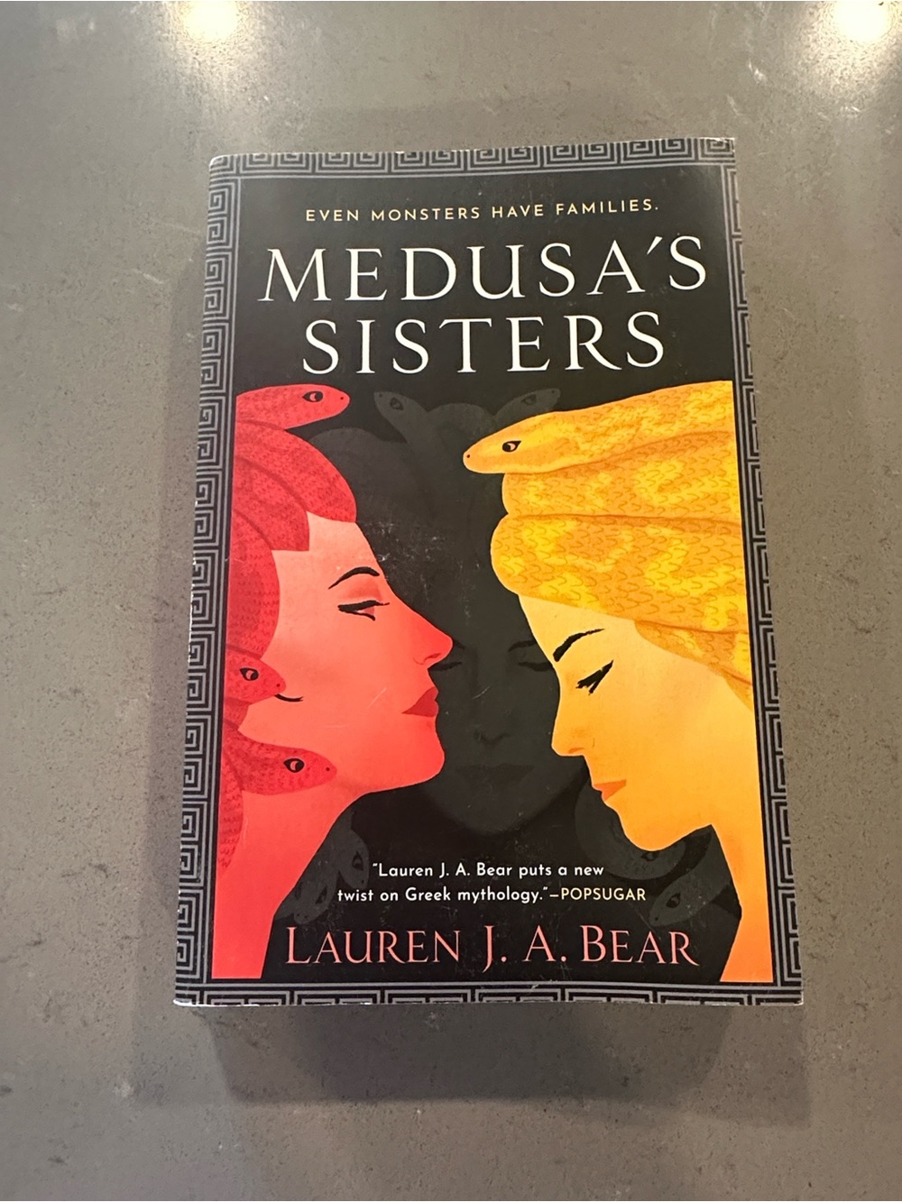 Medusa's Sisters by - Paperback - Red & Yellow Cover
